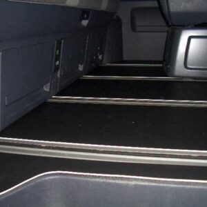 Autix - Gumijasta PVC-obloga za potniški prostor in prtljažnik za VW T6.1 Multivan z 2 drsnima vratoma